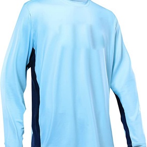 Camisas Ligeras con Protección Solar UPF 50+ Personalizadas, Camisa de Pesca de Manga Larga Color Naranja para Hombre - Product Image 2