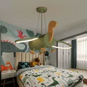 Décor à la maison mignon enfants nuit lampe <span class=keywords><strong>dinosaure</strong></span> lustre plafond suspendu suspension lumière pour enfants maternelle - Product Image 4