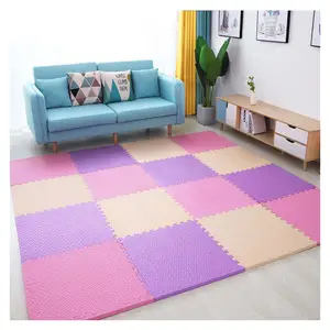 LTP Anti-skid Hot Sale Colorful Health Colorful EVA Foam Puzzle Mats Large Baby Kids Play Puzzle Crawling Mat