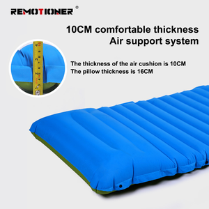 לוגו מותאם אישית באיכות גבוהה הפיך עצמית מתנפחים מזרן עבה ulight עמיד למים מחנאות - Product Image 5