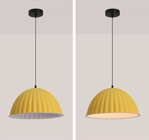 Nicro nhà máy ban đầu tùy chỉnh âm thanh xáo trộn treo đèn vật liệu tái chế vật nuôi âm thanh cảm thấy bí ngô Mũ Đèn trần - Product Image 5