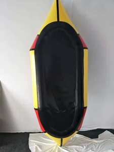 Factory <span class=keywords><strong>Outlet</strong></span> 250cm TPU Agua Blanca <span class=keywords><strong>Kayak</strong></span> Bote inflable Bote de remos con cubierta de pulverización Alpacka Packraft - Product Image 4