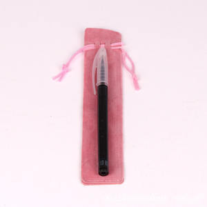 Nouveau sac cadeau de luxe pour stylo à cordon épais avec lanière pochette en velours couleur personnalisée recyclable chaud <span class=keywords><strong>le</strong></span> plus récent pour l'utilisation de la bougie du stylo - Product Image 4