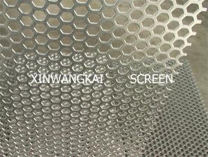 <span class=keywords><strong>SS</strong></span> hình lục giác lỗ đục lỗ tấm kim loại cho loa nướng - Product Image 4