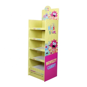 Étagère d'affichage en carton personnalisée pour magasin de détail, présentoir en papier à 5 niveaux, <span class=keywords><strong>jeux</strong></span> de société, présentoir en carton ondulé - Product Image 4