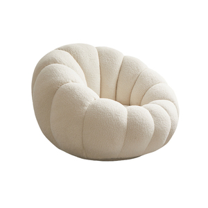 <span class=keywords><strong>Poltrona</strong></span> Singola di Lusso Nordic Teddy con Rivestimento in <span class=keywords><strong>Cotone</strong></span>, Sedia Relax per Sala da Pranzo, Camera da Letto, Esterni e Hotel - Product Image 2