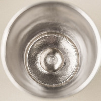Tasse à bière en titane pur 320 ml, tasse à café portable à double paroi, mug en titane personnalisé, gobelet isotherme avec couvercle
