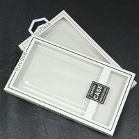 Paquet de boîte de couverture de téléphone portable avec logo personnalisé boîte d'emballage de coque de téléphone en PVC transparent de couleur au détail pour iPhone 16 15
