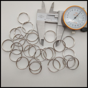 Anillos metálicos chapados de 1,2x20 mm para ropa, bolsos, zapatos, artesanías y hebillas - Product Image 5