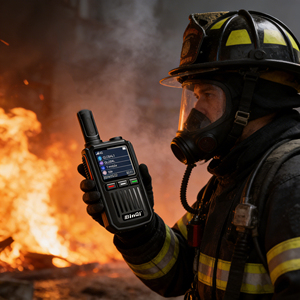 Radio POC Binqi BQ-U6-8EU 4G, talkie-walkie longue portée, radio mobile 4G, radio avec carte SIM, radio bidirectionnelle 4G, interphone sans fil portable - Product Image 4