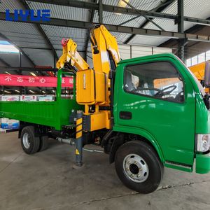 Truk Derek Dongfeng 5 Ton <span class=keywords><strong>Knuckle</strong></span> <span class=keywords><strong>Boom</strong></span> Crane 4x2, Truk Pengangkut 5 Ton dengan Lengan Artikulasi Hidrolik untuk Dijual - Product Image 4
