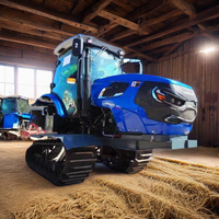 Penjualan terlaris 90HP-120HP penuh hidrolik Crawler Mini traktor perayap kecil untuk penggunaan pertanian di Paddy kering kondisi baru