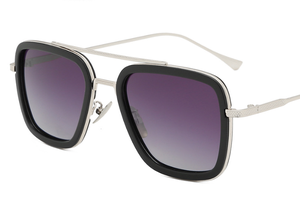 แว่นกันแดด Bettega Iron Man ดาวนี่ แว่นตาเดียวกัน Avengers Spider-Man แว่นกันแดดทรงสี่เหลี่ยมยุโรปและอเมริกา - Product Image 2