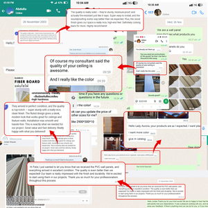 Eko dostu PVC malzeme ile yeni tasarım yivli Wpc Panel duvar ve kapalı Wpc duvar paneli kurulu Wpc duvar paneli için özel boyut - Product Image 5