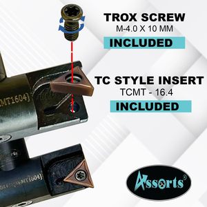 Assorts 8 Fly Cutter 3/4 Straight Shank TCMT1604 Single Flute For Cnc <b>Machining</b> Center - Product Image 4