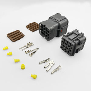 DJ7161Y-2-21 DJ7161Y-2-11 Connecteur Électrique Étanche Rapide 2,2 mm 16 Broches Mâle-Femelle pour Scooter - Product Image 2