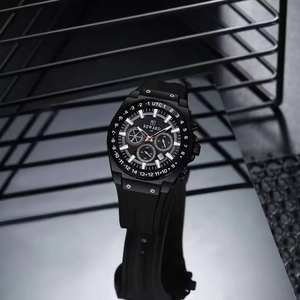 REWARD RD833049M Montre sport à quartz pour homme, trois aiguilles, six aiguilles, chronométrage, montre en silicone pour homme, montre étanche 2025 - Product Image 4