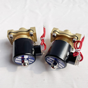 Válvula Solenoide <span class=keywords><strong>de</strong></span> Cierre Normal <span class=keywords><strong>de</strong></span> Cobre Puro para la Industria <span class=keywords><strong>de</strong></span> Refrigeración, Interruptor Electromagnético <span class=keywords><strong>de</strong></span> Agua/Aire AC220V DC24V - Product Image 3