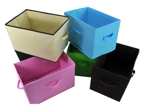 Caja de almacenamiento cuadrada bonita personalizada, organizador de juguetes plegable, nuevo diseño de almacenamiento - Product Image 2