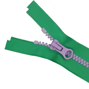 High Quality Factory Direct Sales Zip 5# Waterproof Open End Zippers With Sliders For Clothing