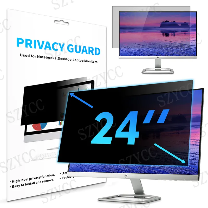 Datenschutz Anti Blaulicht 24 Zoll Filter Abnehmbare Film oberfläche Anti Spy Computer Displays chutz folie Für HP