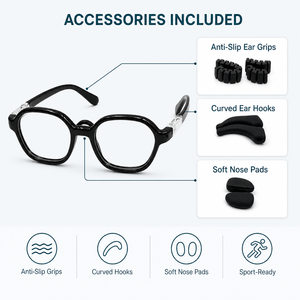 Gafas <span class=keywords><strong>de</strong></span> Lectura para Niños, Gafas con Filtro <span class=keywords><strong>de</strong></span> Luz Azul, Monturas <span class=keywords><strong>de</strong></span> Gafas, Montura <span class=keywords><strong>de</strong></span> <span class=keywords><strong>Lentes</strong></span> para Niños, Ligeras, Cuadradas, Ovaladas, <span class=keywords><strong>Lentes</strong></span> <span class=keywords><strong>de</strong></span> PC, para Uso Diario - Product Image 4