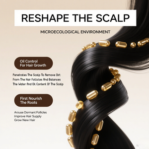 Shampooing et revitalisant en gros, biologique, naturel, hydratant, volumisant, antipelliculaire, régulateur de sébum, sans sulfate, à l'huile d'argan, marque privée - Product Image 6