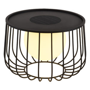 Luz de poste solar del anochecer al amanecer, lámpara de Pilar, Bola de jaula para decoraciones de camino de jardín, balcón, Patio, <span class=keywords><strong>terraza</strong></span>, farol superior de poste - Product Image 4