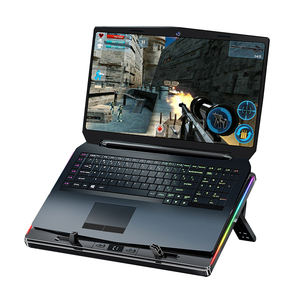 Hochleistungs-8-Lüfter 5-V-Laptop-Kühler Lüfter Luftstrom USB2.0-<span class=keywords><strong>Notebook</strong></span>-Kühl kissen für 17-Zoll-Gaming-Laptop - Product Image 5