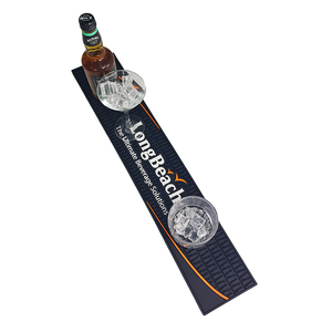 Personalized PVC Silicone <b>Bar</b> Runner Rubber <b>Bar</b> <b>Mat</b> Spill Proof Beer Drip Tray Pub Rail <b>Mat</b> Non Slip Service <b>Mat</b> Pad - Product Image 3