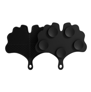 Pinceles de maquillaje de silicona, alfombrilla de limpieza, almohadilla limpiadora de brochas de maquillaje con forma de mariposa - Product Image 4