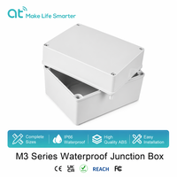 Boîtier électronique étanche en plastique ABS Mibo IP55 250x150x130mm Série M3 Boîtier de jonction PCB pour connexion d'alimentation extérieure