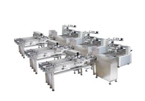 Gofret bisküvi paketleme Skywin için otomatik gofret besleme ve akış ambalaj sistemi - Product Image 2
