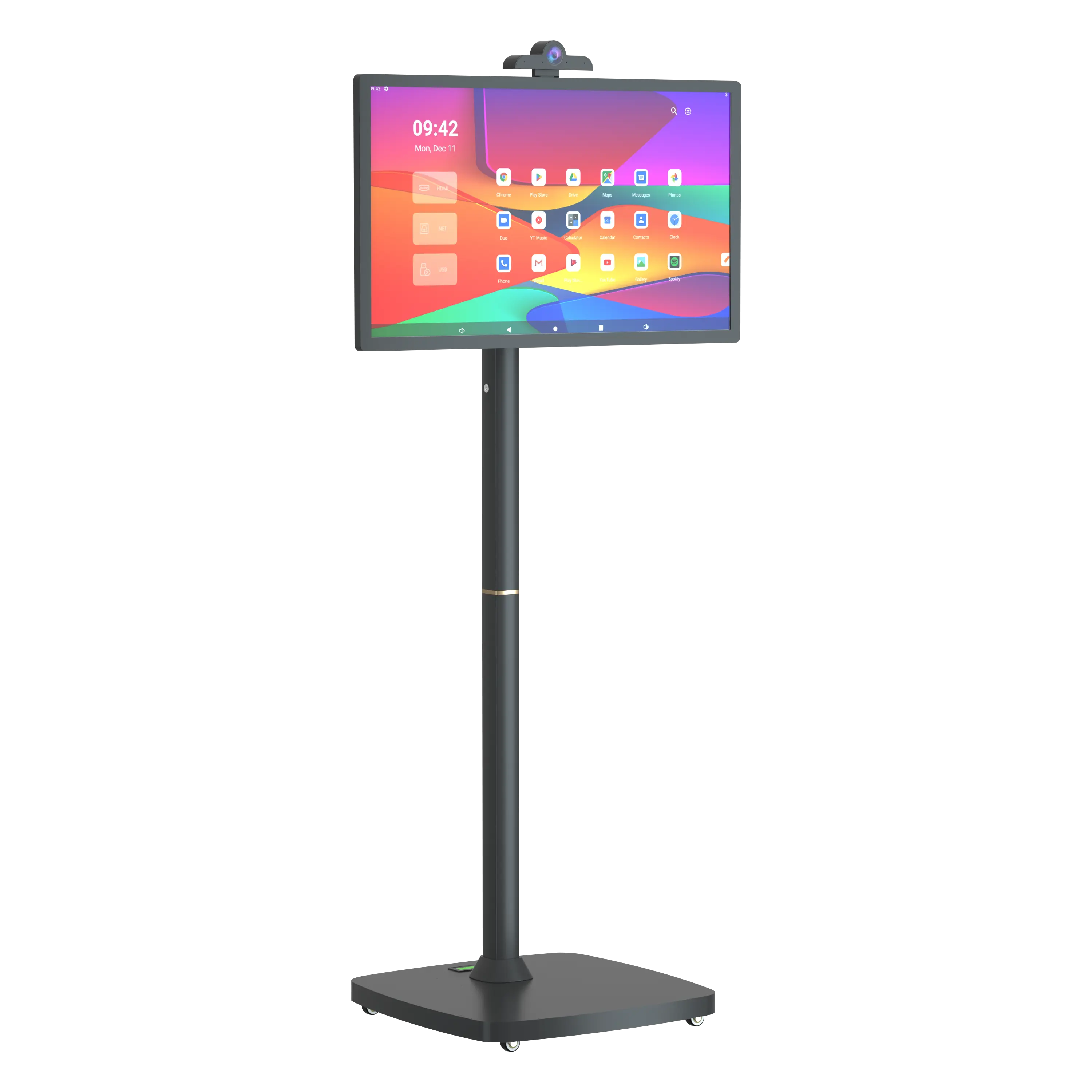 Tragbarer Smart Screen Fernseher Digitalmonitor 1080p Drehbarer Touch-TV-Smart-Display Fernsehbildschirm