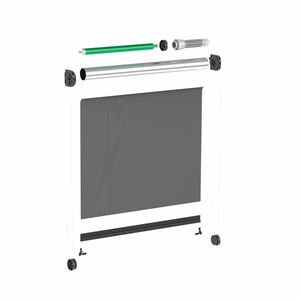 Auvent rétractable d'extérieur sans rails latéraux, installation facile, pare-soleil élégant et pratique - Product Image 1