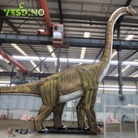 Modèle mécanique d'Brachiosaurus animatronique pour parcs à thème dinosaures, parcs d'attractions, expositions, centres commerciaux et salles de jeux