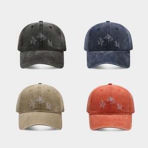 Gorra de Béisbol Personalizada con Bordado de Una Sola Aguja, Estilo Vintage Lavado, para Hombre y Mujer, Protección Solar - Product Image 2