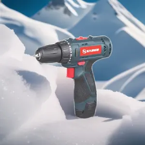 12vcordless Electric Drill.rechargeable Dc Cordless Drill.small Steel Gun High-power Lithium Drill .