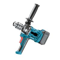Perceuse à glace et à terre, outil électrique à batterie lithium haute puissance, perceuse à main, perceuse pistolet, mandrin à trois griffes, réversible