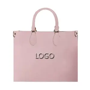 Custom logo fashion ladies handbags customer customization luxury designer tote bags shoulder handbag and purse for ladies