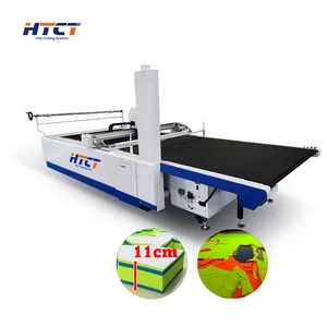 Digital High-Ply Textile Straight Knife Die Cut Bra Cup Fabric Cloth Cutting And Sewing Machine Price