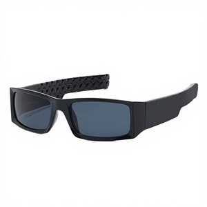 Gafas de Sol Polarizadas UV400 Rectangulares Estilo Gangsta, Unisex, Estilo Chicano de la Costa Oeste, Montura de PC, Venta al Por Mayor de Fábrica - Product Image 2