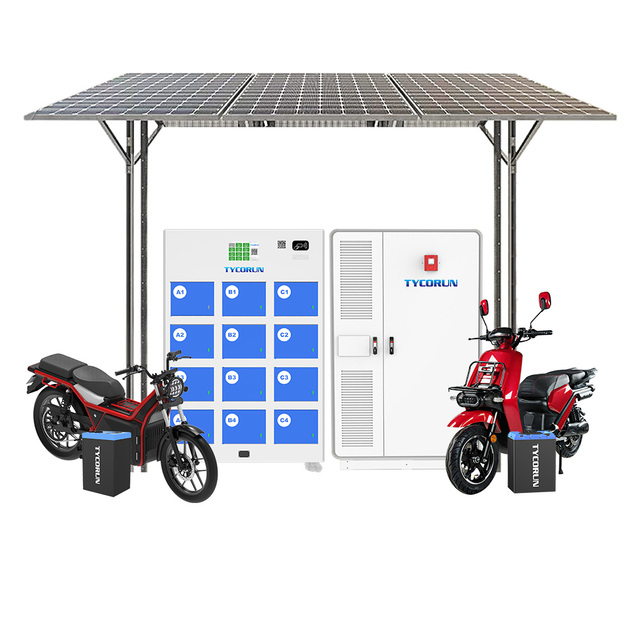 Tycorun Outdoor Electric Scooter Shared Lithium Battery Swap Charging Stations Electric Motorcycle Battery Swap Station