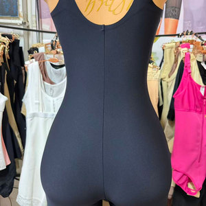 Body compressivo modellante con 3 livelli di compressione, colore carne, tinta unita, per donna, post-operatorio, all'ingrosso - Product Image 5