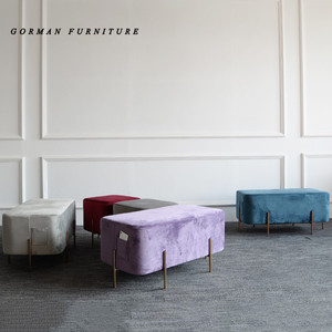 Gorman Furniture Creative Designer Furniture Elephant POUF /Elephant POUF Cloth Art Sofa Chair <strong>Low</strong> Stool Foot Change <strong>Footstool</strong> - Product Image 4