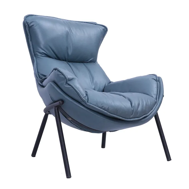 Offre Spéciale De Luxe Se Détendre Inclinable Personnalisé tissu d'ameublement coin salon moderne hôtel salon canapé chaise avec épais coussin