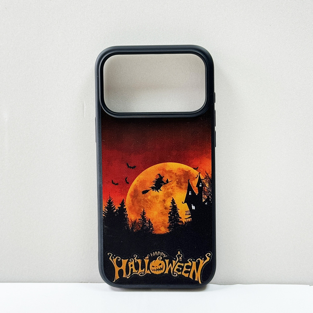 Halloween Phone Case for iPhone 17 Series UV Printing Shockproof Phone Back Cover for iPhone Case