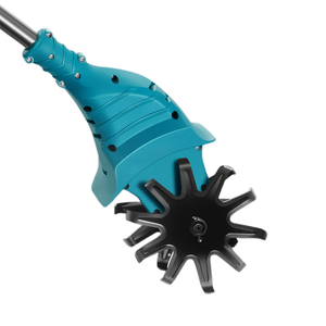 Mini Cultivador de Jardín Inalámbrico de 21V, Desbrozadora con Poste Telescópico, Batería de Litio de 1.5AH, Profundidad de Trabajo de 25CM - Product Image 3