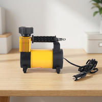 Gonfleur de pneus portable Kede 12V 150psi à cylindre unique, gonflage rapide avec moniteur de pression intégré