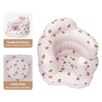 Swimbobo Portable gonflable petit ours enfants canapé siège chaises pour douche apprendre tabouret manger bébé siège de bain